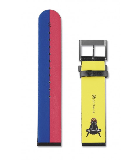 Cinturino Ed. Gottardo Nord Sud / Pelle 20 mm