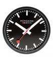 Mondaine Wall Clock - Orologio da parete nero 25 cm