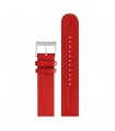 Cinturino Stop2go rosso / Pelle 20 mm