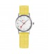 Orologio Mondaine Classic da donna vegano, cinturino giallo, A658.30323.17SBE