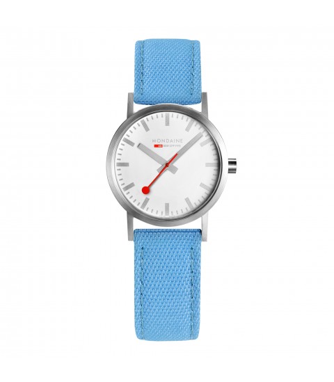 Orologio Mondaine Classic, cinturino azzurro, A658.30323.17SBD