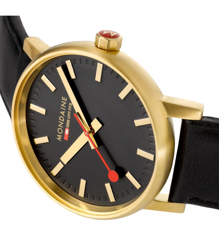 Mondaine Evo2 Big Gold 40 mm