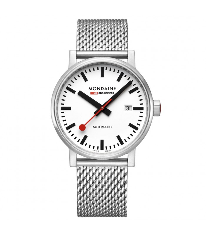 EVO2 AUTOMATIC, MONDAINE SWISS MADE, ACCIAIO SATINATO