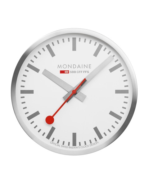 Mondaine Orologio parete argento 25 cm A990.CLOCK.16SBV