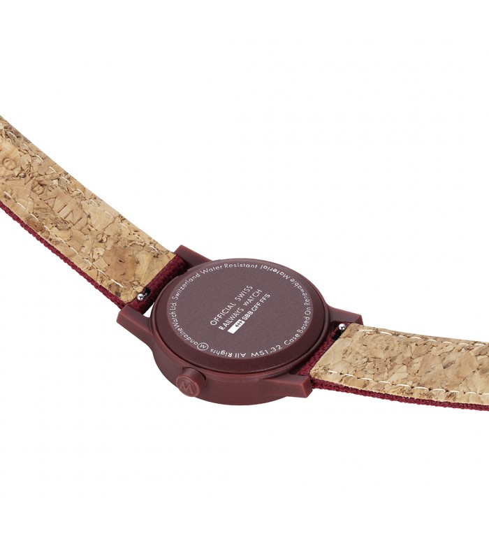 Mondaine Essence Burgundy