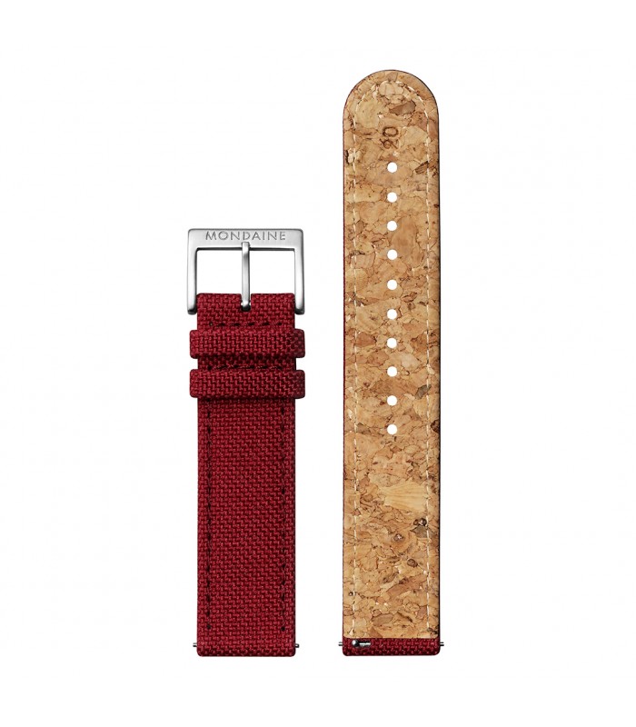 Cinturino Mondaine Classic Bordeaux 20mm