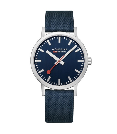 Mondaine Classic Uomo Blu, A660.30360.40SBD