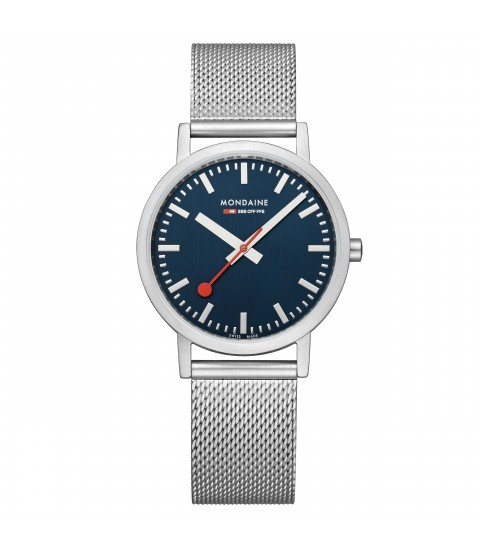 Mondaine Classic Blu