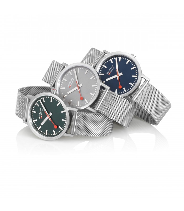 Mondaine Classic Blu