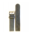 Cinturino Grigio / Pelle 20 mm