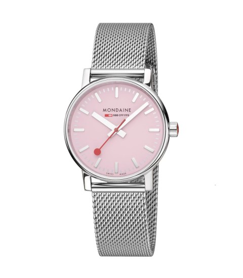 Mondaine Evo2 rosa 35 mm
