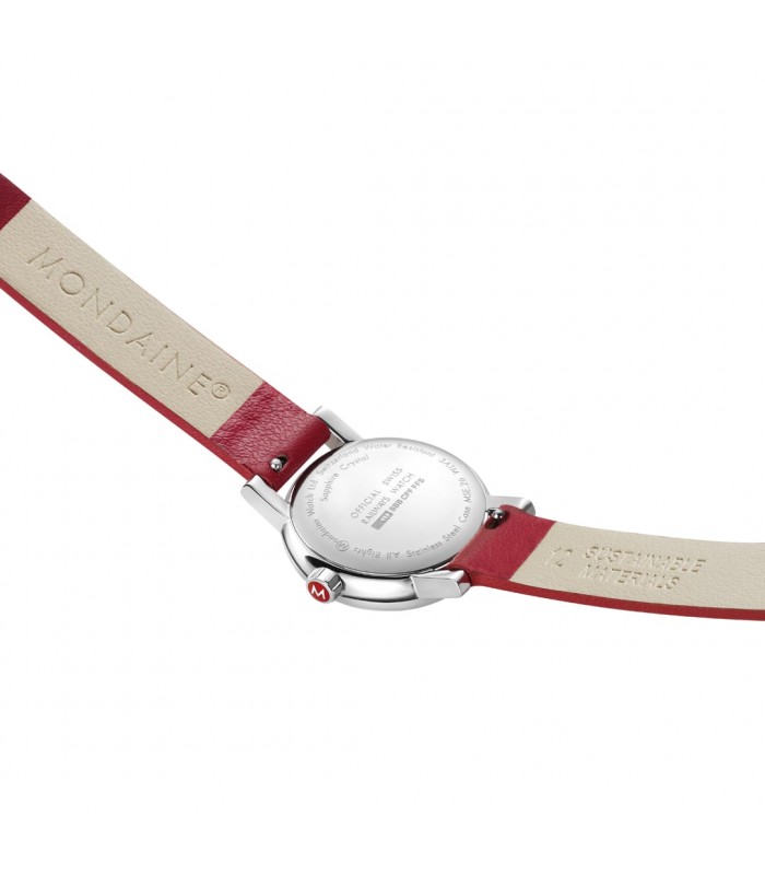 Mondaine Evo2 Petite Rosso 26 mm