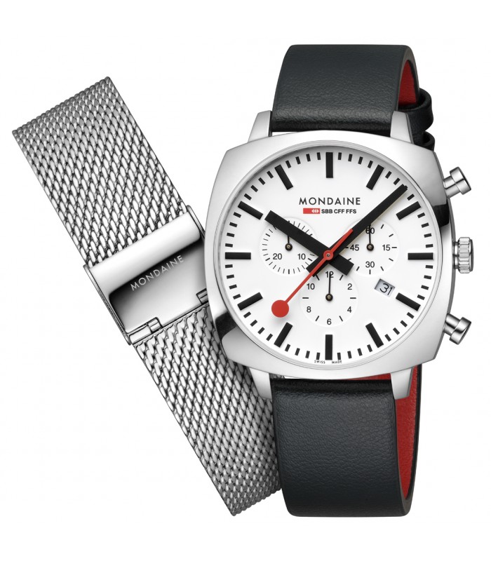 Mondaine Cronografo Cushion MSL.41410.LBV.SET