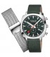 Mondaine Cronografo Cushion Verde MSL.41460.LF.SET