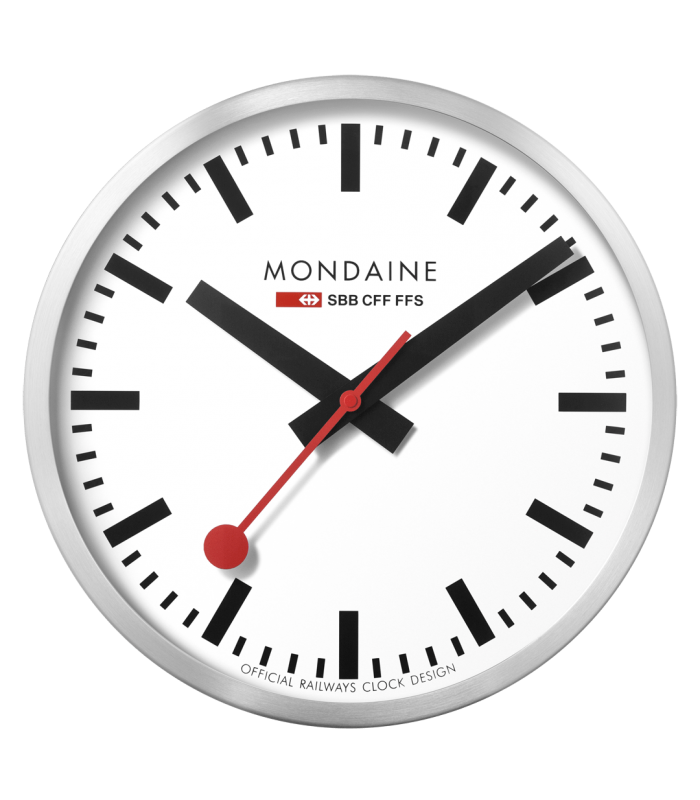 Mondaine Orologio da parete argento 40 cm A995.CLOCK.16SBB