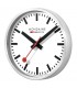Mondaine Wall Clock 40 cm  - Orologio da parete argento
