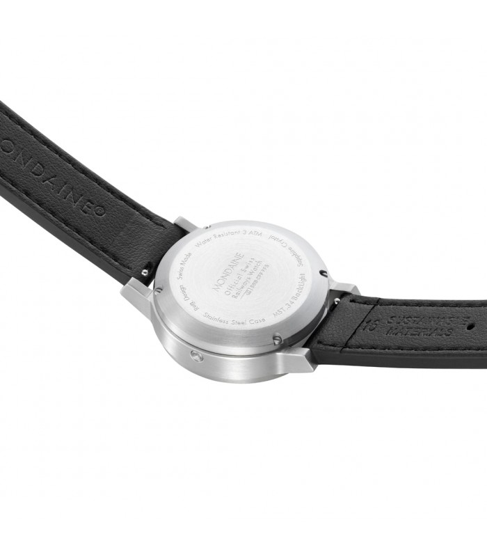 Mondaine Stop2go Backlight 34 mm