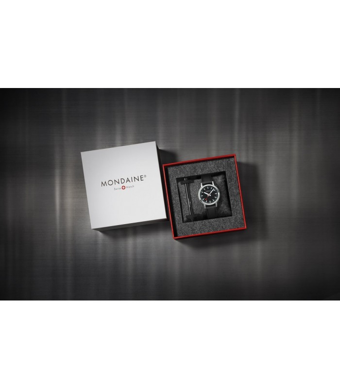 Mondaine Stop2go Backlight 34 mm