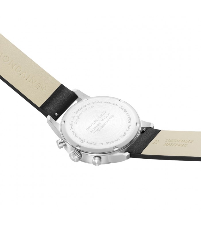 Orologio Mondaine Neo Cronografo quadrante bianco