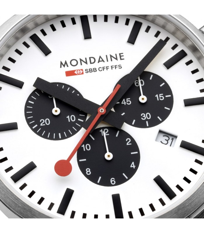 Orologio Mondaine quadrante panda