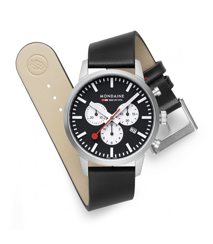 Mondaine Cronografo Reverse Panda