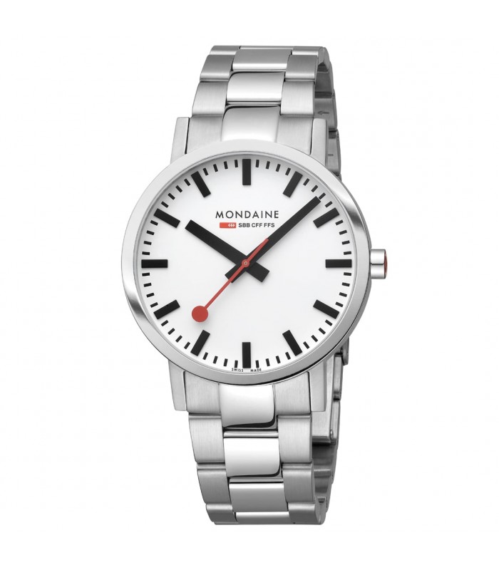 Orologio Mondaine Classic Acciaio 40 mm, Swiss Made