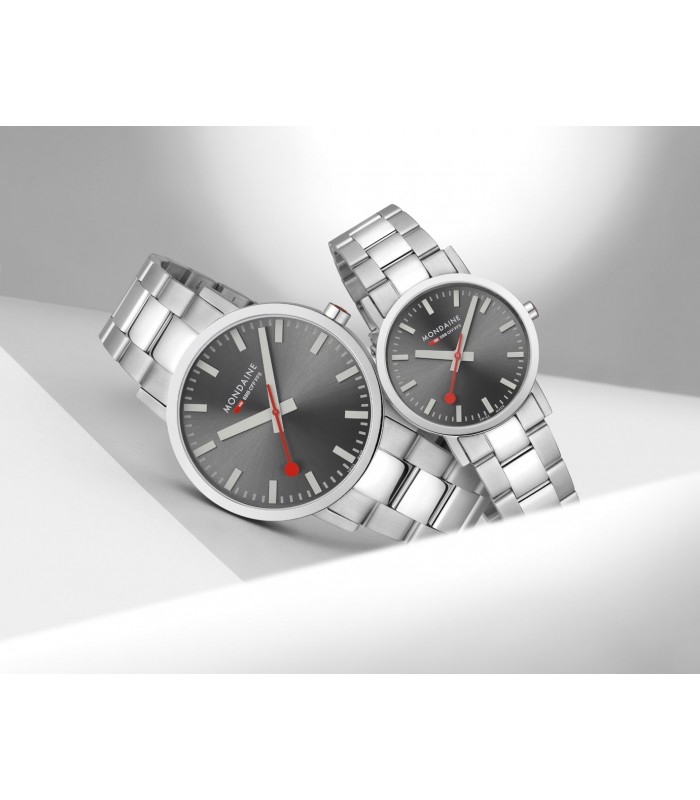 Mondaine Classic Cool Gray 30 mm