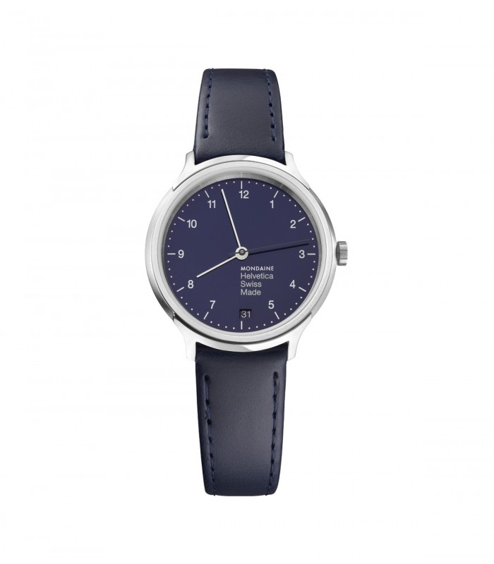 Mondaine Helvetica No1 Blue Marine Regular