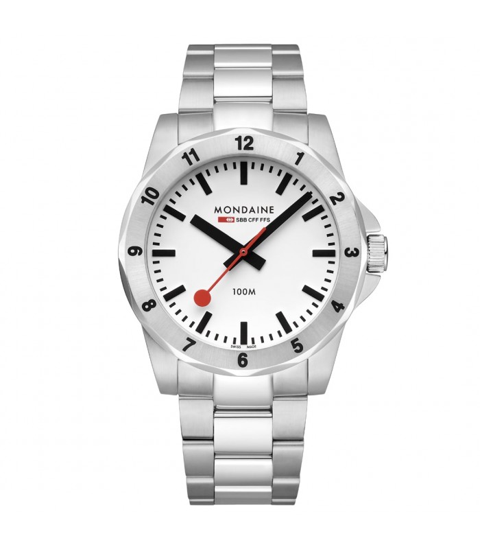 Mondaine Numeri Acciaio