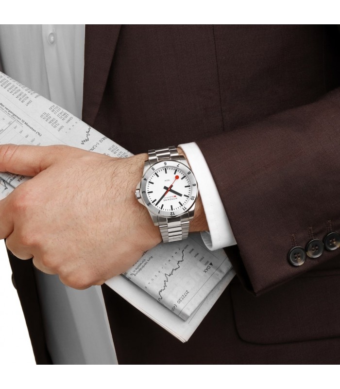 Mondaine Numeri Acciaio