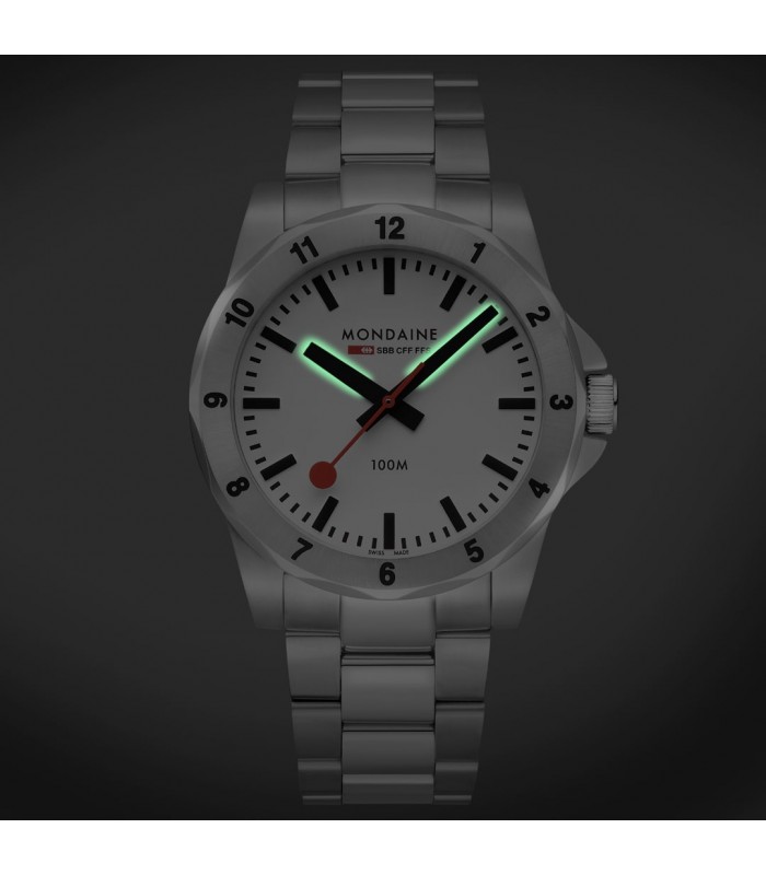 Mondaine Numeri Acciaio