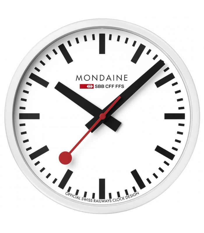 Mondaine Orologio parete argento 25 cm A990.CLOCK.10SBB