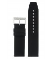 Cinturino Nero / Silicone 24 mm