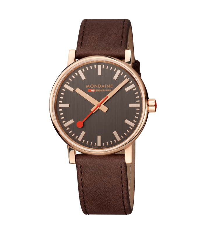 Mondaine Evo2 Big Pink Gold 40 mm