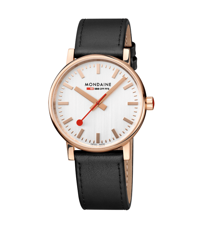 Mondaine Evo2 Big Pink Gold 40 mm