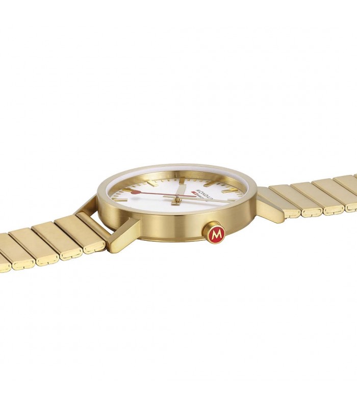 Mondaine Classic Acciaio Gold 40 mm