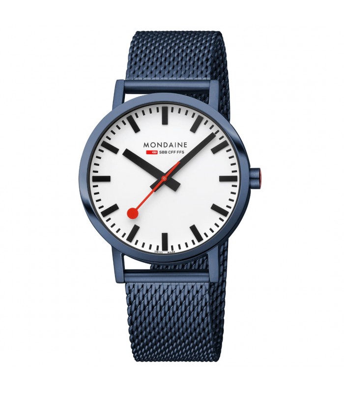 Mondaine Classic Uomo placcato blu, A660.30360.1BSBM