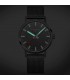 Orologio Mondaine Classic 40 mm placcato grigio antracite e cinturino mesh
