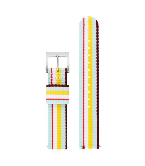 Cinturino ricambio Mondaine Classic donna A658.30323 tela colorato 16mm