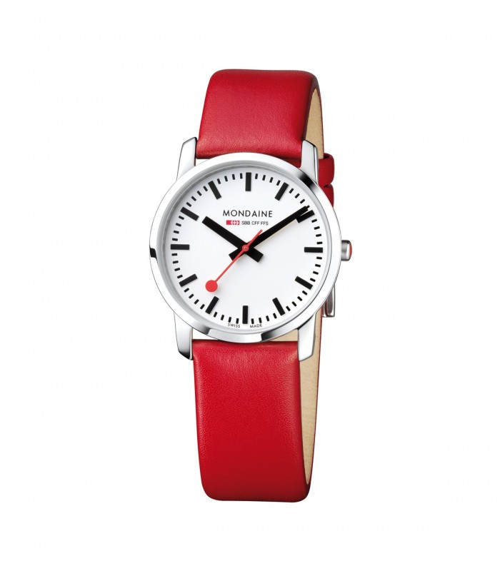 Orologio Mondaine Simply Elegant rosso A400.30351.11SBC